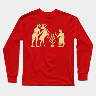 Sumerian father and son sacrament Long Sleeve T-Shirt